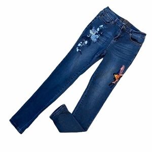 Enjean embroidered patch jeans size 5